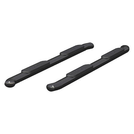 Aries 4" W Black Powder Coated Steel Side Bars S225041