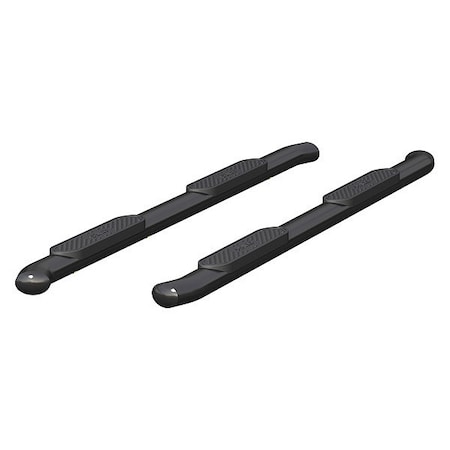 Aries 4" W Black Powder Coated Steel Side Bars S229042