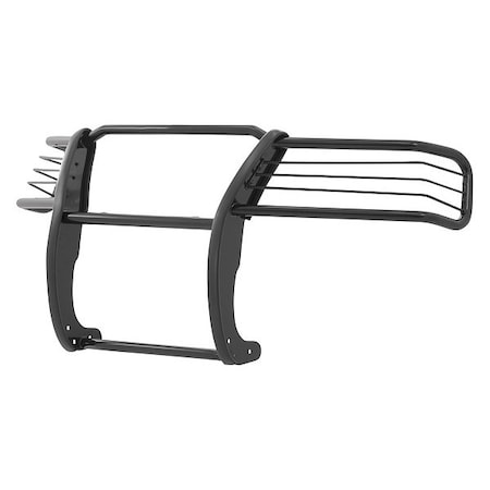 Aries 1-1/2" Black Powder Coated Steel Grille Guard 3054