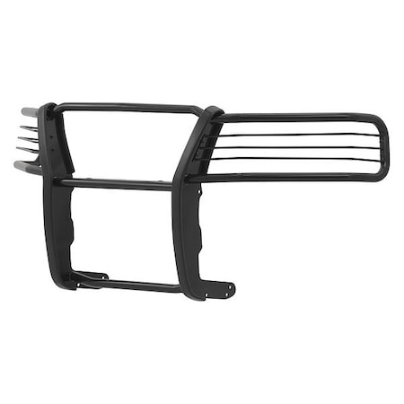 Aries 1-1/2" Black Powder Coated Steel Grille Guard 3056