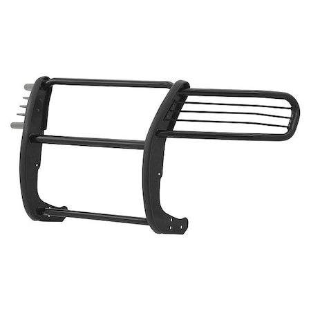 Aries 1-1/2" Black Powder Coated Steel Grille Guard 3059