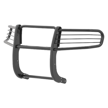 Aries 1-1/2" Black Powder Coated Steel Grille Guard 3062