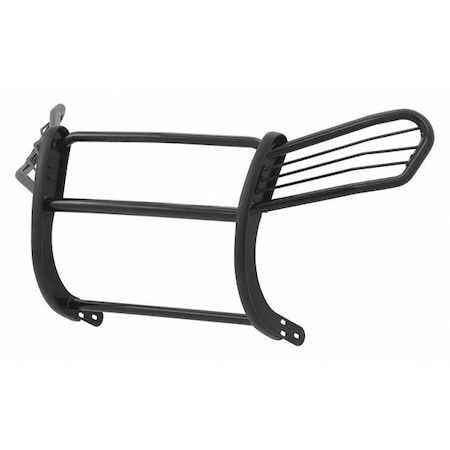 Aries 1-1/2" Black Powder Coated Steel Grille Guard 2065