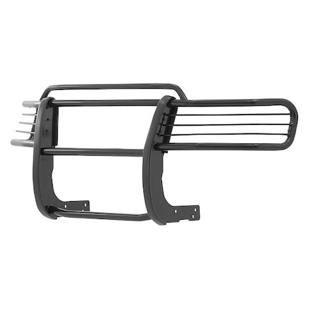 Aries 1-1/2" Black Powder Coated Steel Grille Guard 3048