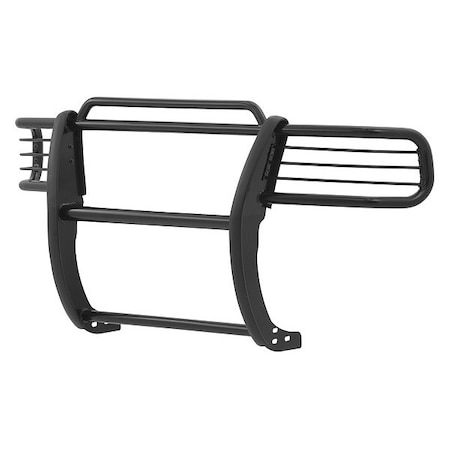 Aries 1-1/2" Black Powder Coated Steel Grille Guard 3053