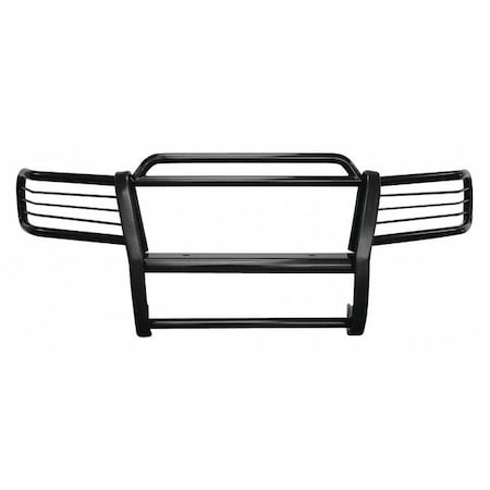Aries 1-1/2" Black Powder Coated Steel Grille Guard 1044