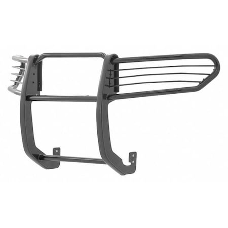 Aries 1-1/2" Black Powder Coated Steel Grille Guard 2059