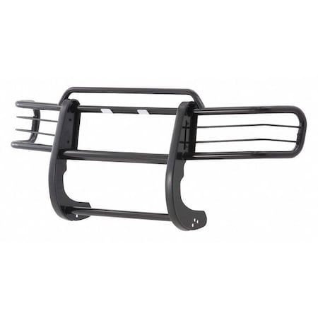 Aries 1-1/2" Black Powder Coated Steel Grille Guard 3044