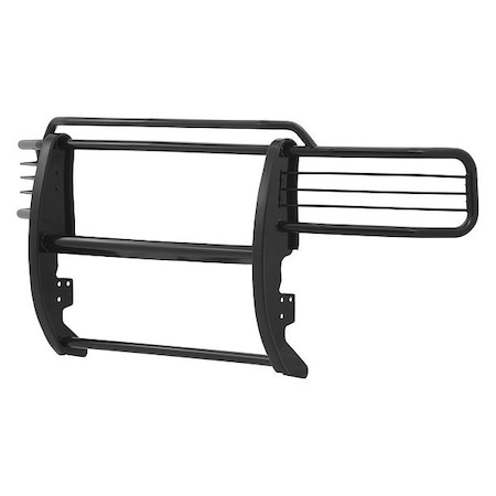 Aries 1-1/2" Black Powder Coated Steel Grille Guard 3045