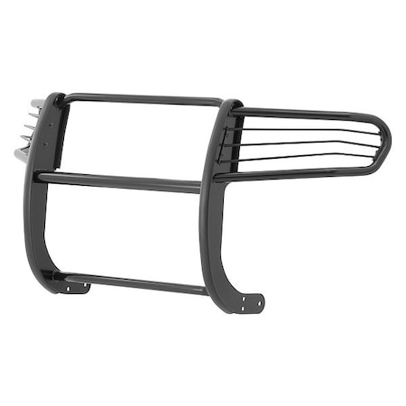 Aries 1-1/2" Black Powder Coated Steel Grille Guard 6055