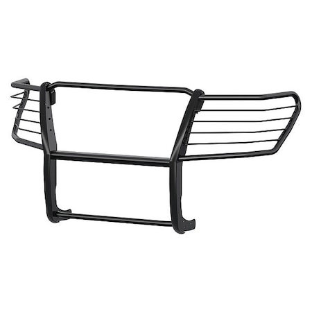 Aries 1-1/2" Black Powder Coated Steel Grille Guard 9052