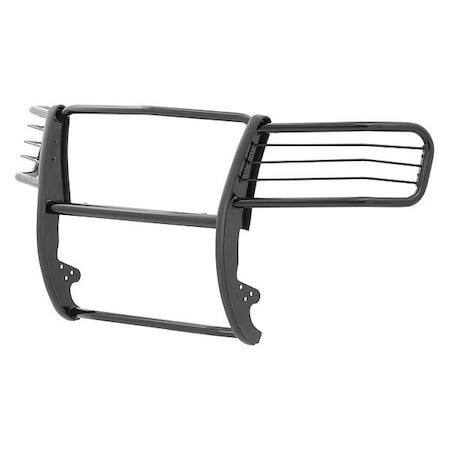Aries 1-1/2" Black Powder Coated Steel Grille Guard 4065