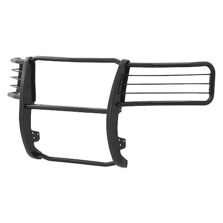 Aries 1-1/2" Black Powder Coated Steel Grille Guard 4068