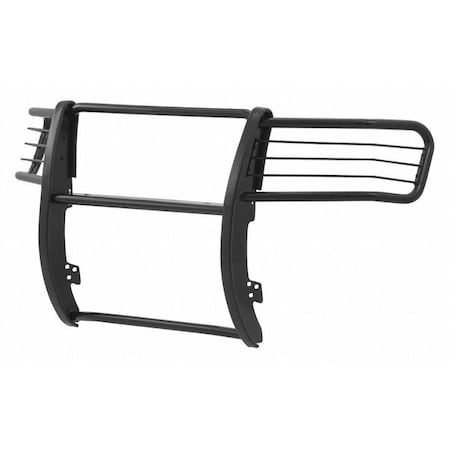 Aries 1-1/2" Black Powder Coated Steel Grille Guard 4070
