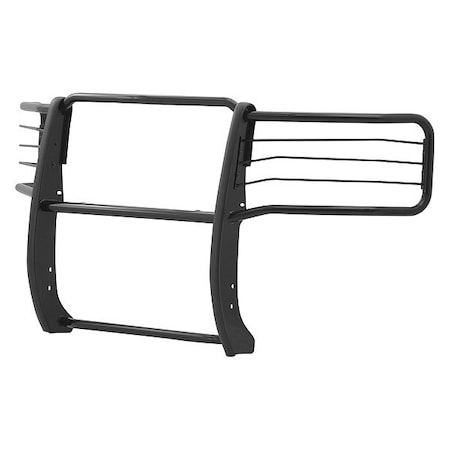 Aries 1-1/2" Black Powder Coated Steel Grille Guard 4085