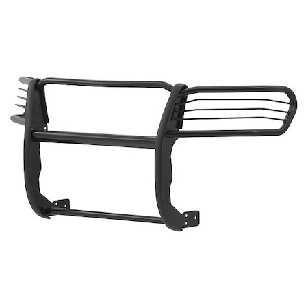 Aries 1-1/2" Black Powder Coated Steel Grille Guard 2052