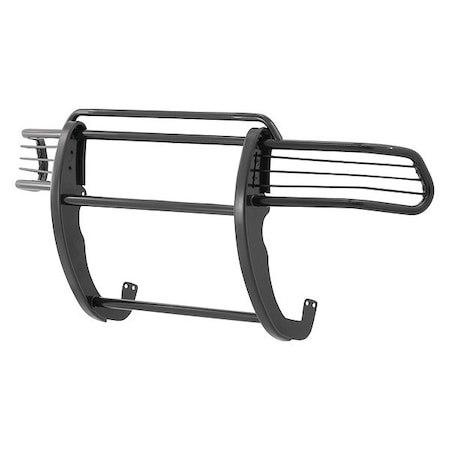 Aries 1-1/2" Black Powder Coated Steel Grille Guard 5041