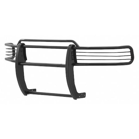 Aries 1-1/2" Black Powder Coated Steel Grille Guard 5042