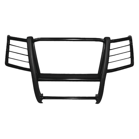 Aries 1-1/2" Black Powder Coated Steel Grille Guard 5051