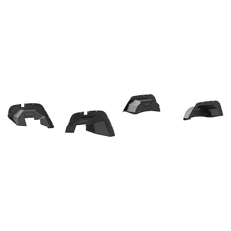 Aries Jeep Fender Liners, Front/Rear, 2500450 2500450