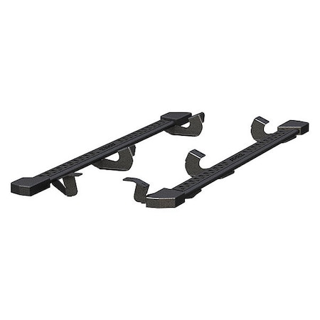 Aries Black Powder Coated Steel Rocker Steps 2074151