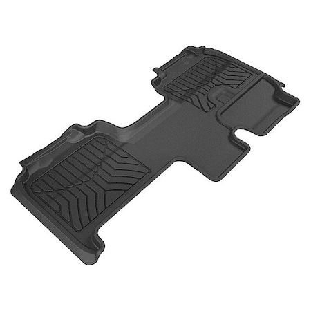 ARIES FR07121809 StyleGuard XD Black Custom Floor Liners, Select Ford F-150 Extended Cab, 2nd Row Only