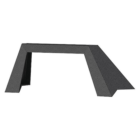 Aries Black Powder Coated Steel Bumper Brush Guard 2081100