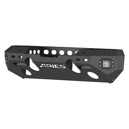 Aries Black Powder Coated Aluminum Front Bumper With Winch Housing 2082044
