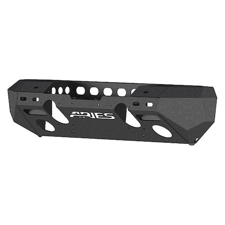 Aries Black Powder Coated Steel Front Bumper With Winch Housing 2082048
