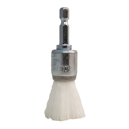 Nyalox By Dico End Brush, White, 3/4" 7200085
