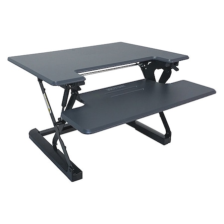 Victor Technology Standing Desk Riser, 31", Gray DCX710G