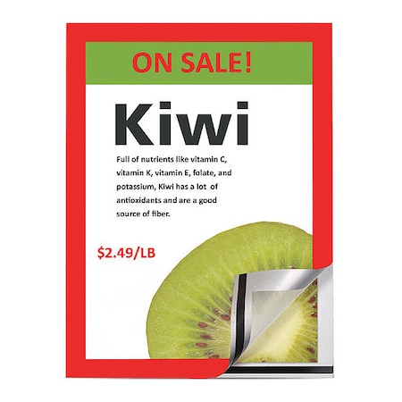 Tarifold Magneto Magnetic Picture Frame, Red, PK2 P18620