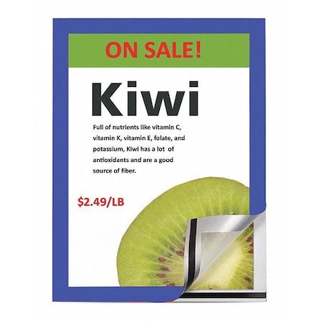 Tarifold Magneto Magnetic Picture Frame, Blue, PK2 P18630