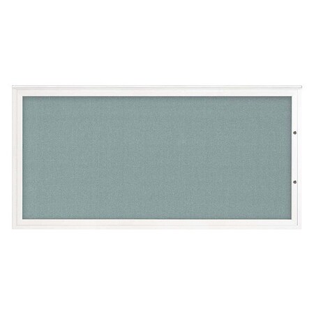United Visual Products Corkboard, Cloud/White, 72"x36" UV4071PLUS-WHITE-CLOUD