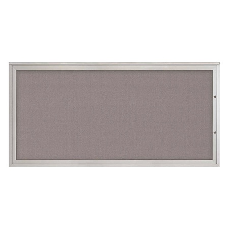 United Visual Products Corkboard, Surf/Satin, 72"x36" UV4071PLUS-SATIN-SURF
