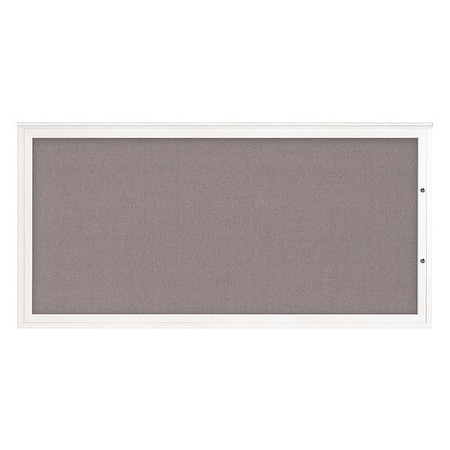 United Visual Products Corkboard, Surf/White, 72"x36" UV4071PLUS-WHITE-SURF
