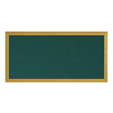 United Visual Products Corkboard, Dark Spruce/Gold, 72"x36" UV4071PLUS-GOLD-DRKSPR