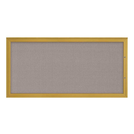United Visual Products Corkboard, Pearl/Gold, 72"x36" UV4071PLUS-GOLD-PEARL