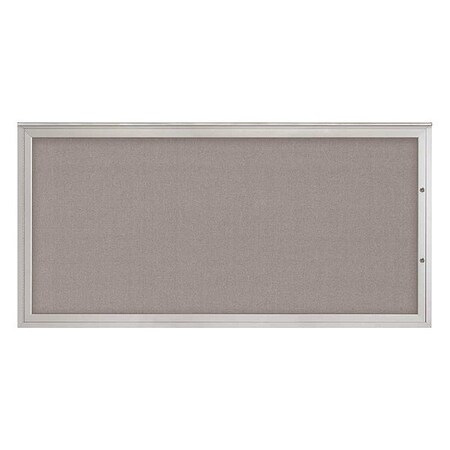 United Visual Products Corkboard, Pearl/Satin, 72"x36" UV4071PLUS-SATIN-PEARL
