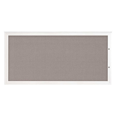 United Visual Products Corkboard, Pearl/White, 72"x36" UV4071PLUS-WHITE-PEARL