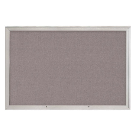 United Visual Products Corkboard, Surf/Satin, 72"x48" UV4081PLUS-SATIN-SURF