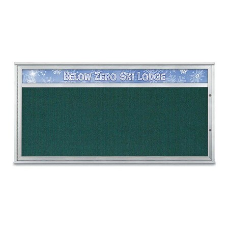 United Visual Products Corkboard, Dark Spruce/Satin, 72"x36" UV433H1PLUS-SATIN-DRKSPR
