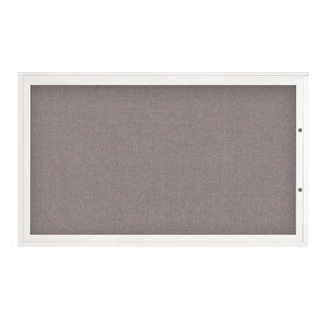 United Visual Products Corkboard, Surf/White, 60"x36" UV4051PLUS-WHITE-SURF