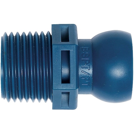 Loc-Line BSPT Connector, 1/2In, PK50 59877