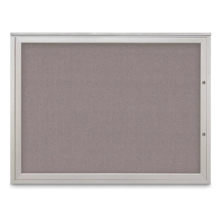 United Visual Products Corkboard, Surf/Satin, 48"x36" UV4041PLUS-SATIN-SURF