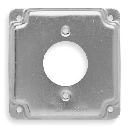 RACO Electrical Box Cover, 20A Receptacle, 1/2" 812C