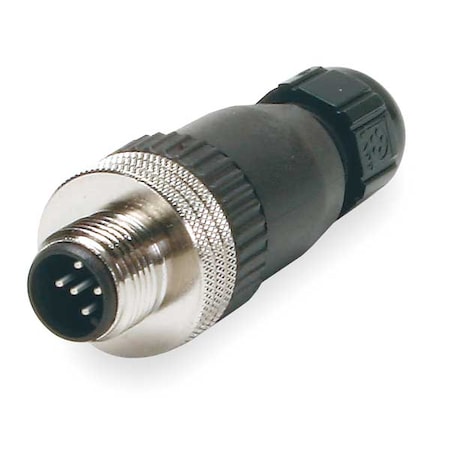 Brad Harrison External Thread Connector, 5, Male, 18 AWG 8A5006-31