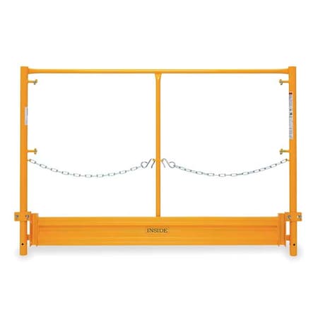 Bil-Jax Easi-Guard - End Panel w/Toeboard - No 6 - 5' L 0012-226-05