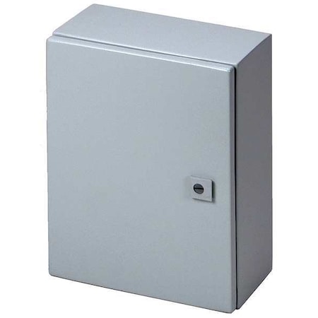 Rittal Enclosure, 5.90 in D, Hinged WM161206NC