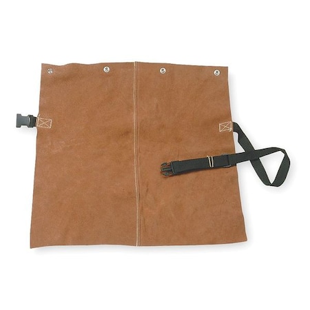 Condor Welding Apron, Leather, 19 in Length, Brown 5AC71